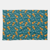 Linge De Cuisine Notes de musique violon (Horizontal)