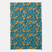 Linge De Cuisine Notes de musique violon (Vertical)