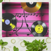 Linge De Cuisine Notes et enregistrements musicaux (Plié)