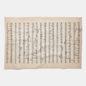 Linge De Cuisine Notes musicales 🎶 (Horizontal)