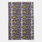 Linge De Cuisine Notes musicales et oiseaux (Vertical)