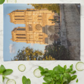 Linge De Cuisine Notre Dame de Paris à l'Heure d'or - Paris, France (Plié)