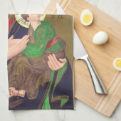 Linge De Cuisine Notre Dame de Perpetual Aide (Quart Plié)