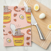 Linge De Cuisine Nouille de coupe (Quart Plié)