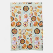 Linge De Cuisine Nourriture française (Vertical)