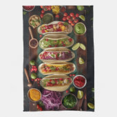 Linge De Cuisine Nourriture Mexicaine (Vertical)