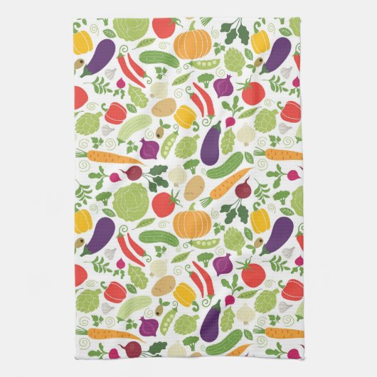 Linge De Cuisine Nourriture sur un arrière - plan blanc (Vertical)