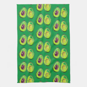 Linge De Cuisine Nourriture végane verte à l'avocat Végétarien Food