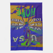 Linge De Cuisine Nous sommes plus forts ensemble drôle USA Hope mot (Vertical)