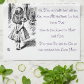 Linge De Cuisine Nous sommes tous fous ici (Plié)