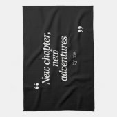 Linge De Cuisine Nouveau chapitre, New Adventures Design by Me (Vertical)