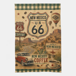 Linge De Cuisine Nouveau style de café enchanté de la route 66 du M