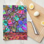 Linge De Cuisine Nouvel Âge Kaleidoscope Mandala (Quart Plié)