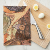 Linge De Cuisine Nouvel An Antique Père (Quart Plié)