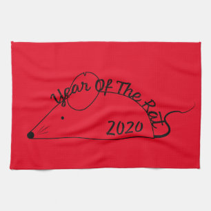 Linge De Cuisine Nouvel An chinois 2020 Année du Rat