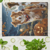 Linge De Cuisine Nouvelle-Écosse Halloween Épouvantable (Plié)