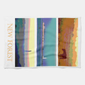 Linge De Cuisine Nouvelle forêt (Horizontal)