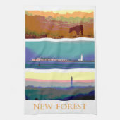 Linge De Cuisine Nouvelle forêt (Vertical)