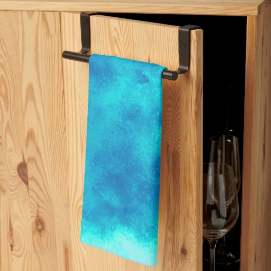 Linge De Cuisine Nuage Effet Blue Tea Towel (Pliage en tiers)