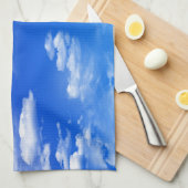 Linge De Cuisine Nuages (Quart Plié)