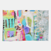 Linge De Cuisine Nuages Abstraits (Horizontal)