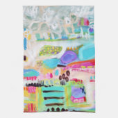 Linge De Cuisine Nuages Abstraits (Vertical)