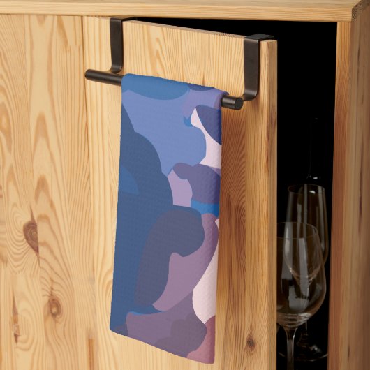 Linge De Cuisine Nuages colorés d'orage (Pliage en tiers)