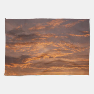 Linge De Cuisine Nuages de coucher de soleil I Photographie de ciel
