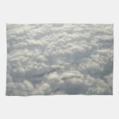 LINGE DE CUISINE NUAGES DE FLUFFE BLANC (Horizontal)
