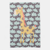 Linge De Cuisine Nuages et girafes (Vertical)