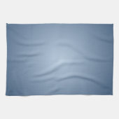 Linge De Cuisine Nuances Bleu Foncé Clair à Foncé Élégant (Horizontal)