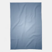 Linge De Cuisine Nuances Bleu Foncé Clair à Foncé Élégant (Vertical)