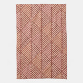 Linge De Cuisine Nuances de terre cuite (Vertical)