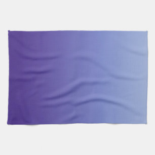 Linge De Cuisine Nuances de violet de pervenche à bleu