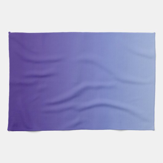 Linge De Cuisine Nuances de violet de pervenche à bleu (Horizontal)