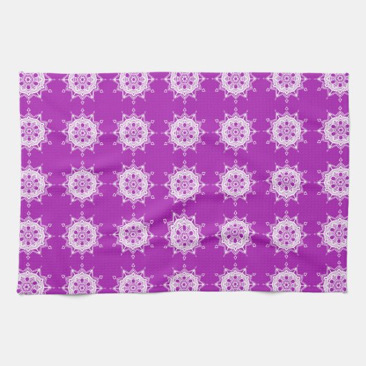 Linge De Cuisine Nudibranche Mandala (Horizontal)