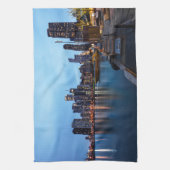 Linge De Cuisine Nuit À Navy Pier (Vertical)