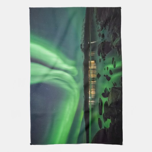 Linge De Cuisine Nuit Aurora (Vertical)