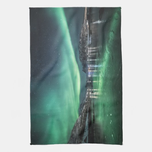 Linge De Cuisine Nuit Aurora (Vertical)