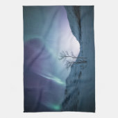 Linge De Cuisine Nuit Aurora Borealis (Vertical)