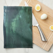 Linge De Cuisine Nuit aurora nord-norvégienne (Quart Plié)