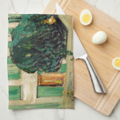 Linge De Cuisine Nuit blanche de maison de Van Gogh (Quart Plié)