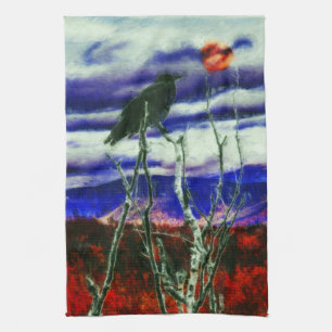 Linge De Cuisine Nuit d'automne