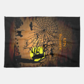 Linge De Cuisine Nuit d'Halloween, Joyeux Halloween ! (Horizontal)