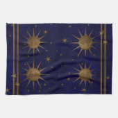 Linge De Cuisine Nuit étoilée de lune céleste de Sun (Horizontal)