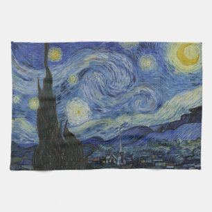 Linge De Cuisine "Nuit étoilée" par Van Gogh