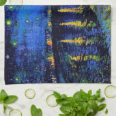 Linge De Cuisine Nuit étoilée sur le Rhône Van Gogh Art (Plié)