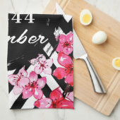 Linge De Cuisine Numéro d'ange "4444" (Quart Plié)