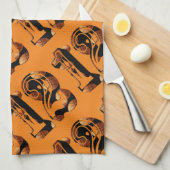 Linge De Cuisine Numéro de basket-ball Douze, (Quart Plié)