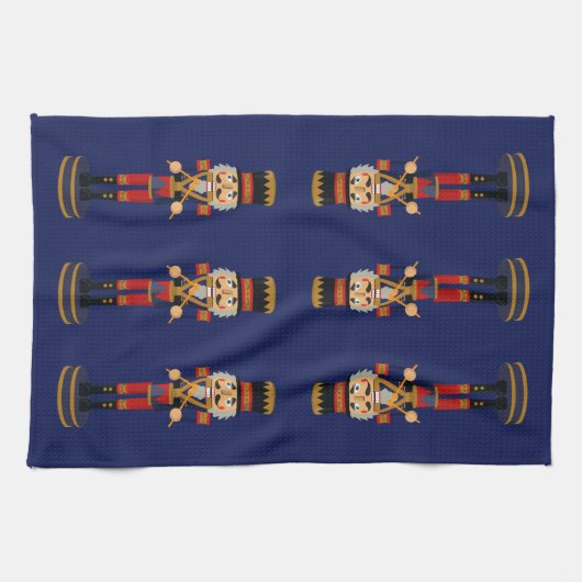 Linge De Cuisine NutcrackerDrummers (Horizontal)
